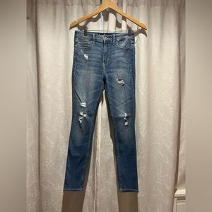 Hollister Médium/Dark Wash Skinny Jeans
